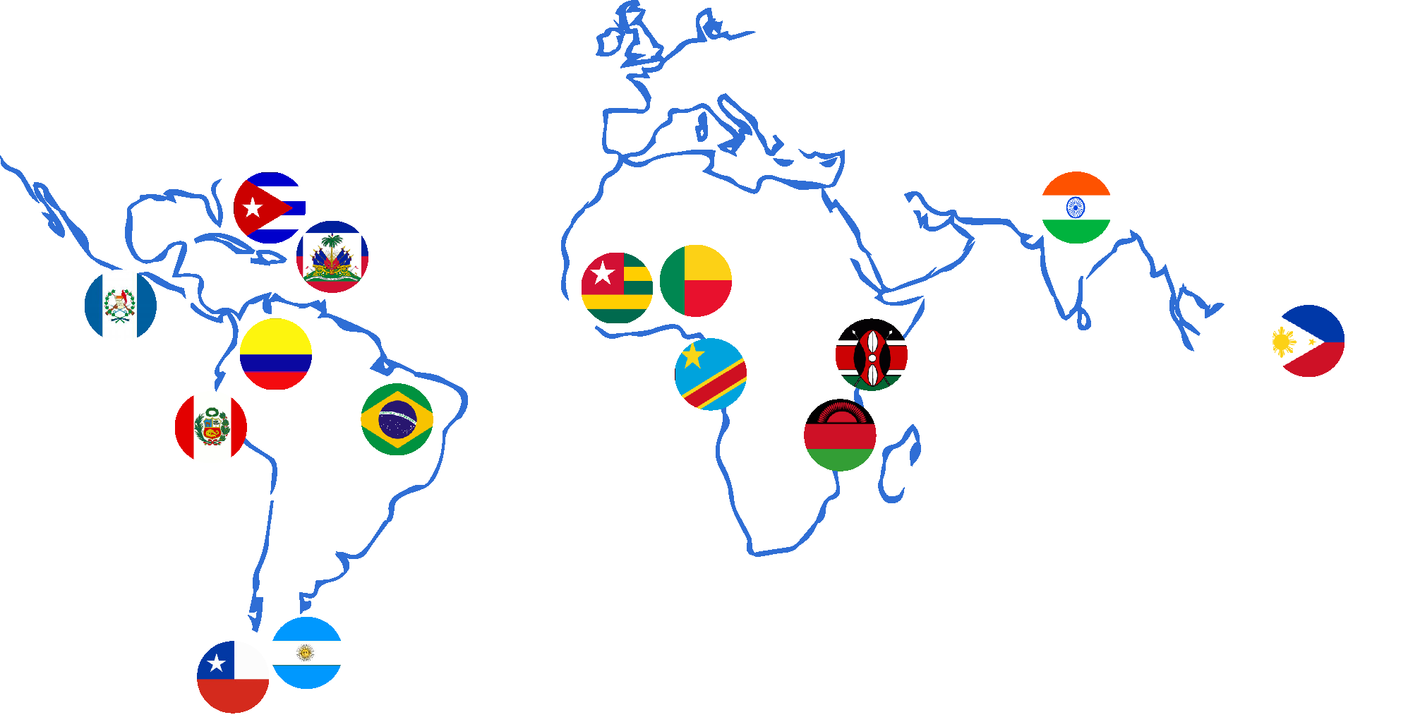 Mapa De Banderas